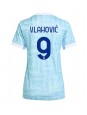 Billige Juventus Dusan Vlahovic #9 Bortedrakt Dame 2025-26 Kortermet